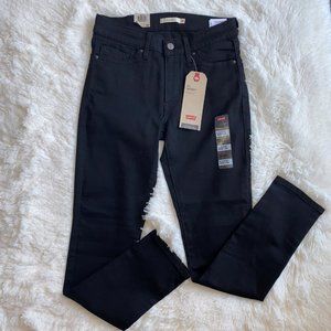 LEVI's 711 Skinny Mid Rise Jeans ; S:6